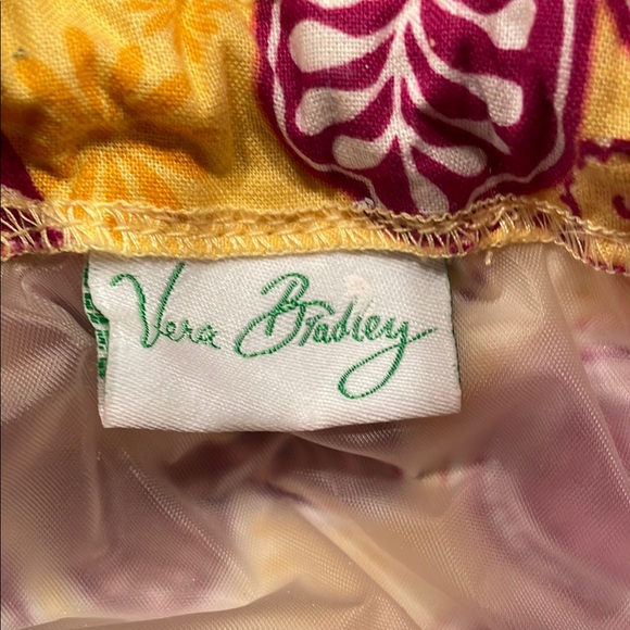 Vera Bradley Floral Pattern pull string bag - Picture 2 of 3